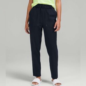 Lululemon On the Fly 7/8 Pants in Navy